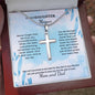 To Our Beloved Daughter cross necklace — Christian gift from parents | The Faith World