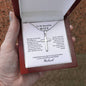 Forever Faithful stainless steel cross necklace — Christian gift for him | The Faith World