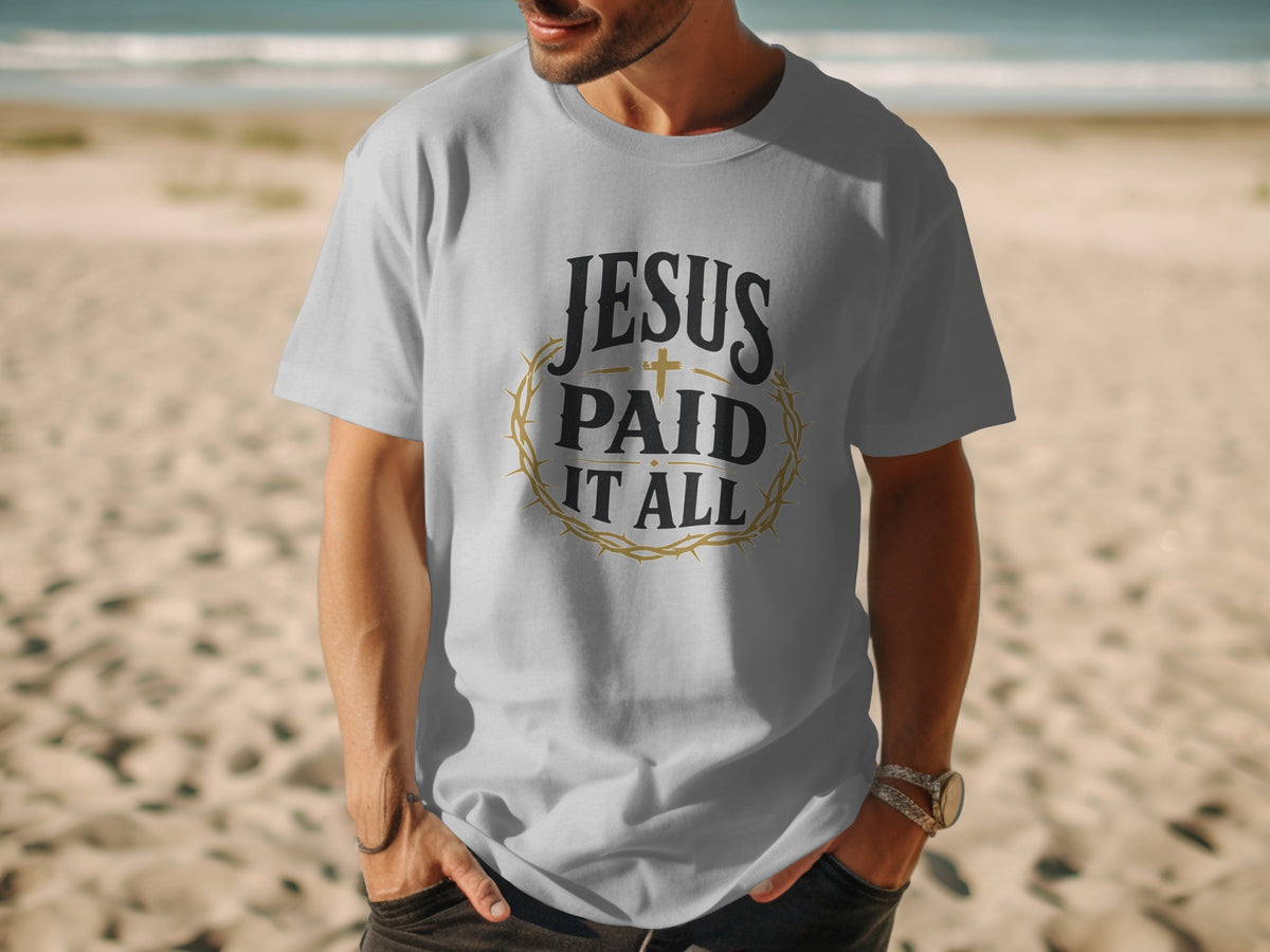 Jesus Paid It All Vintage T-Shirt
