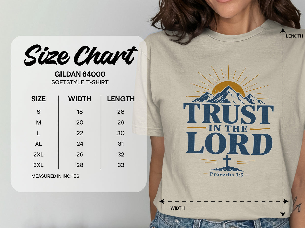 Trust in the Lord Mountain T-Shirt