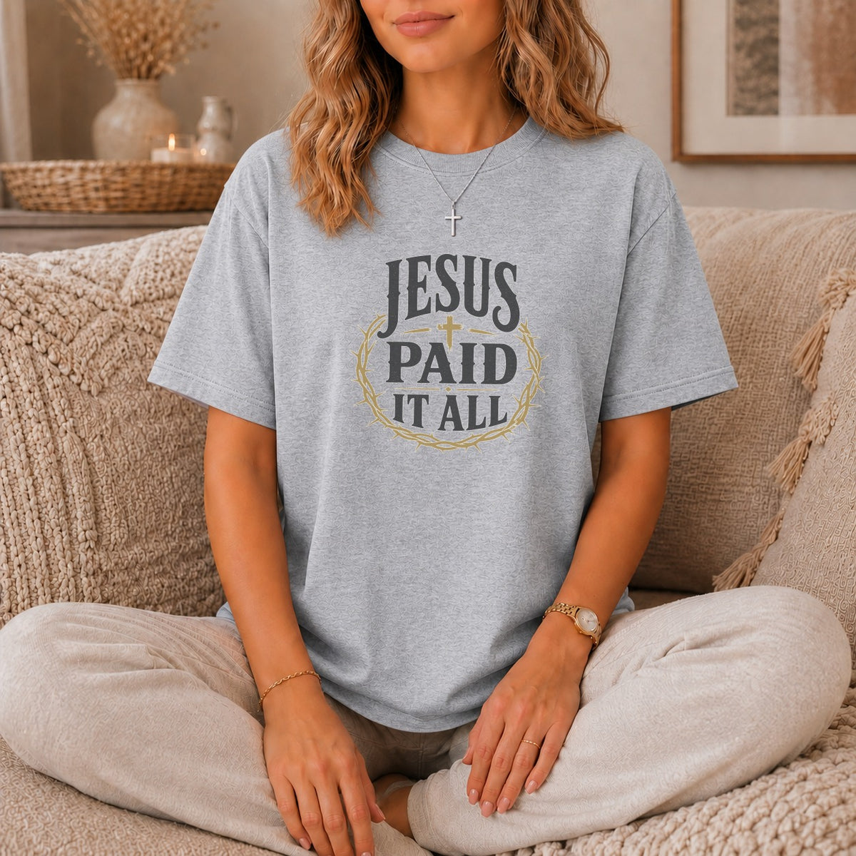 Jesus Paid It All Vintage T-Shirt