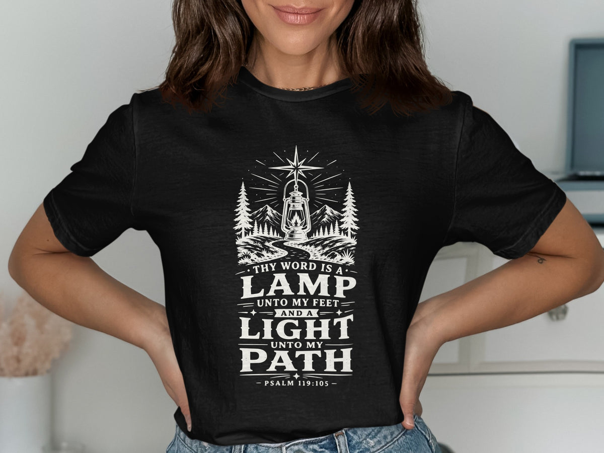 Lamp Unto My Feet Vintage Faith T-Shirt