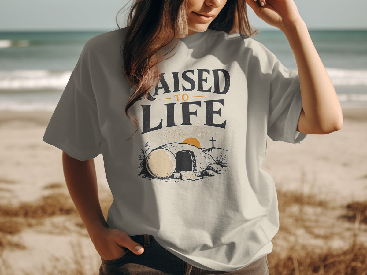Raised To Life Empty Tomb Graphic T-Shirt