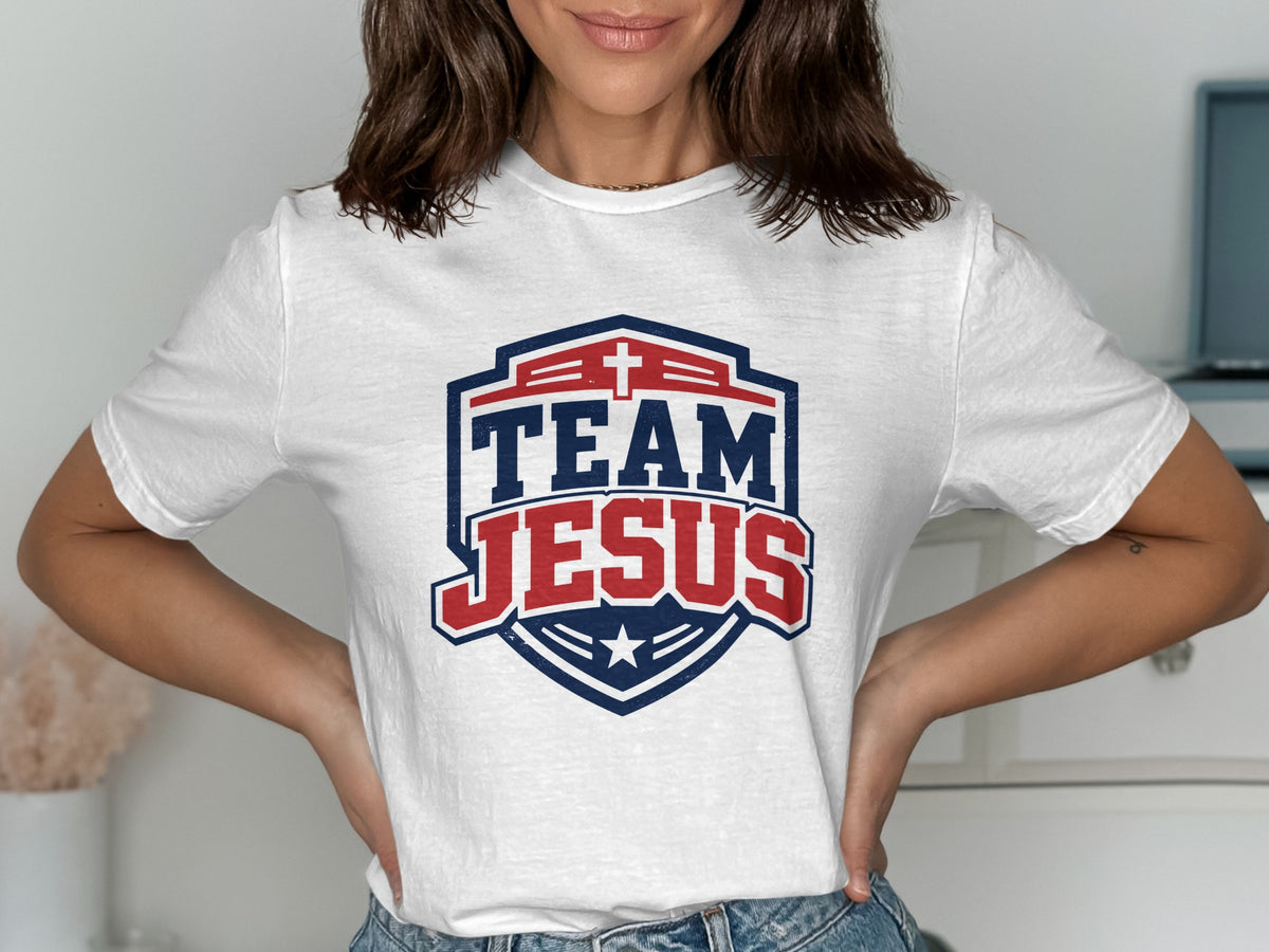 Team Jesus Varsity Crest T-Shirt