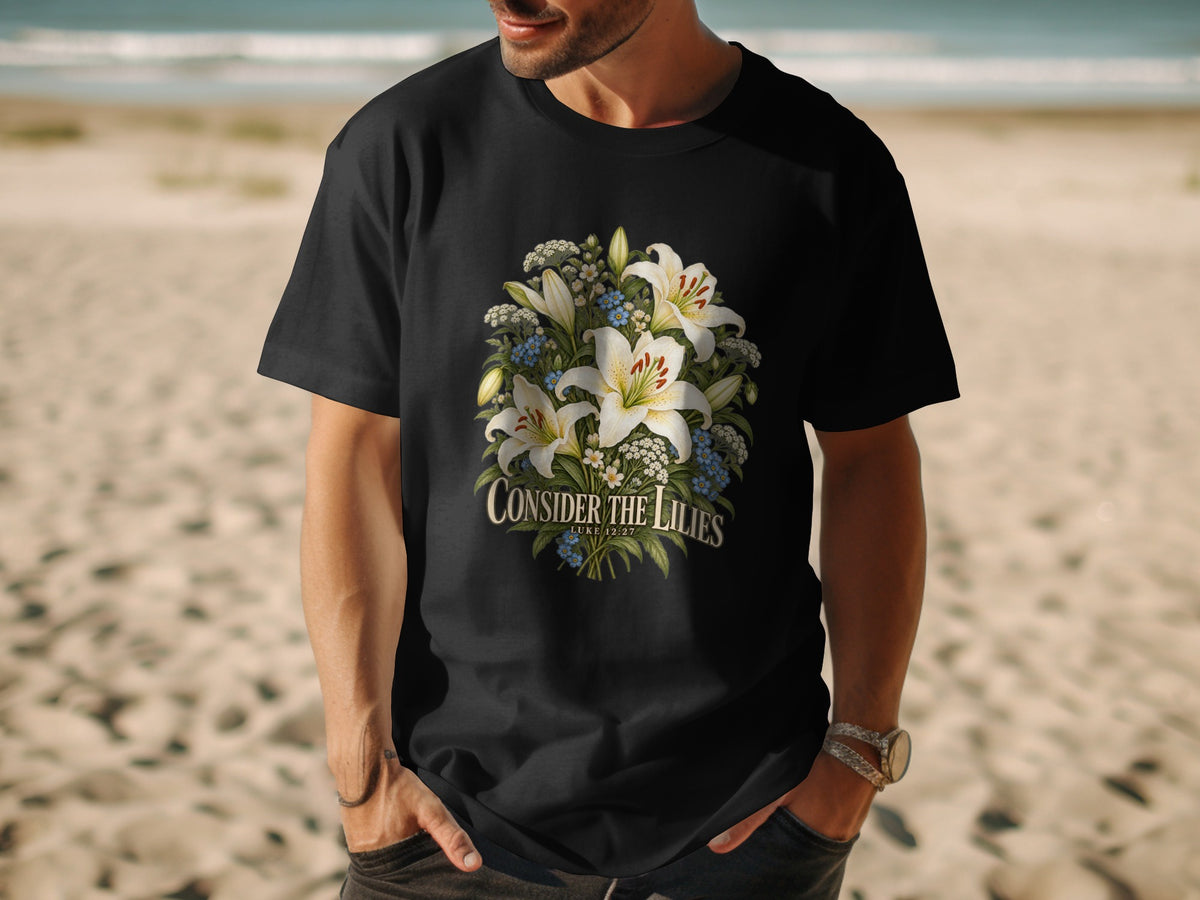 Consider The Lilies Botanical T-Shirt