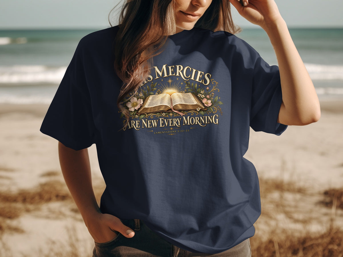 His Mercies Are New Vintage T-Shirt