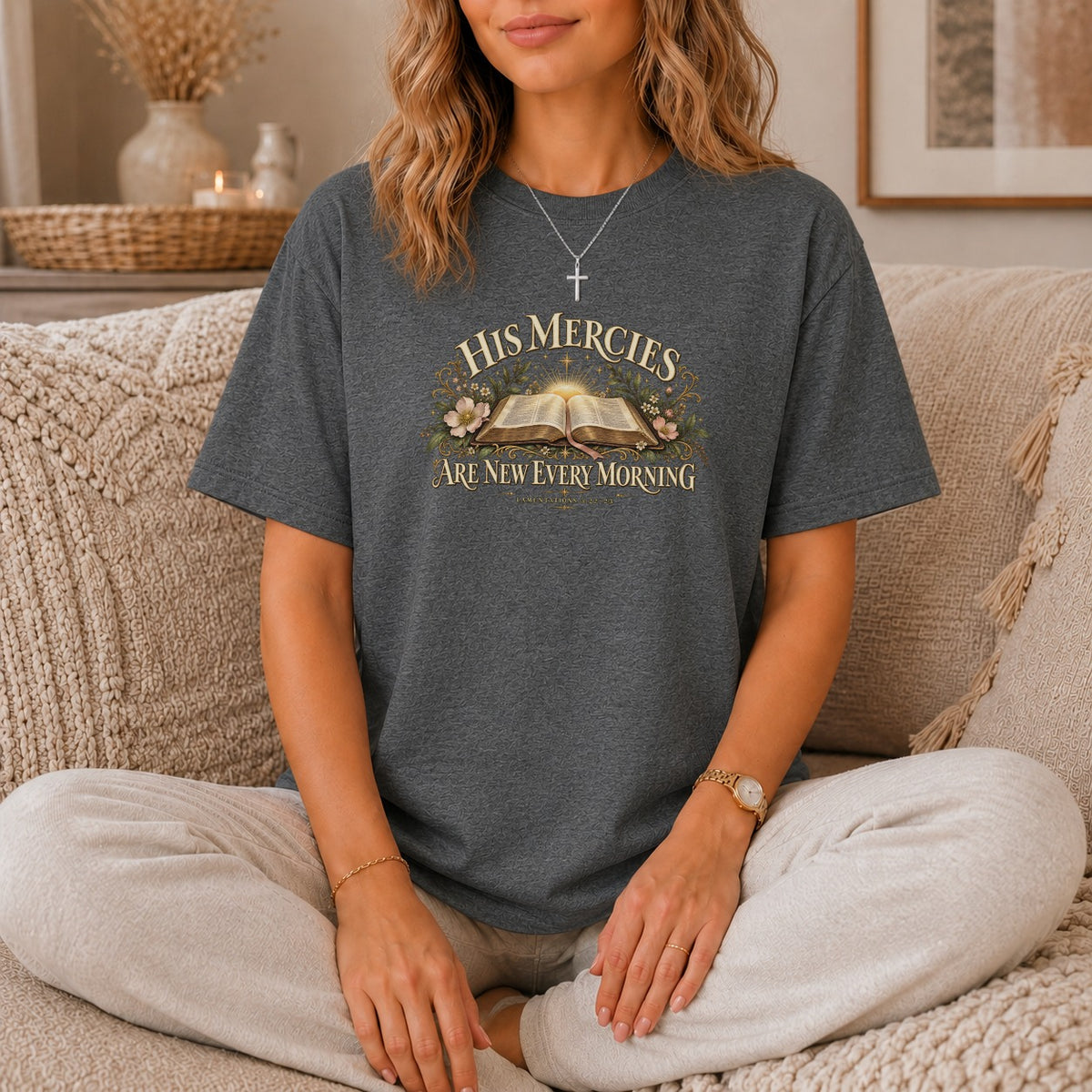 His Mercies Are New Vintage T-Shirt