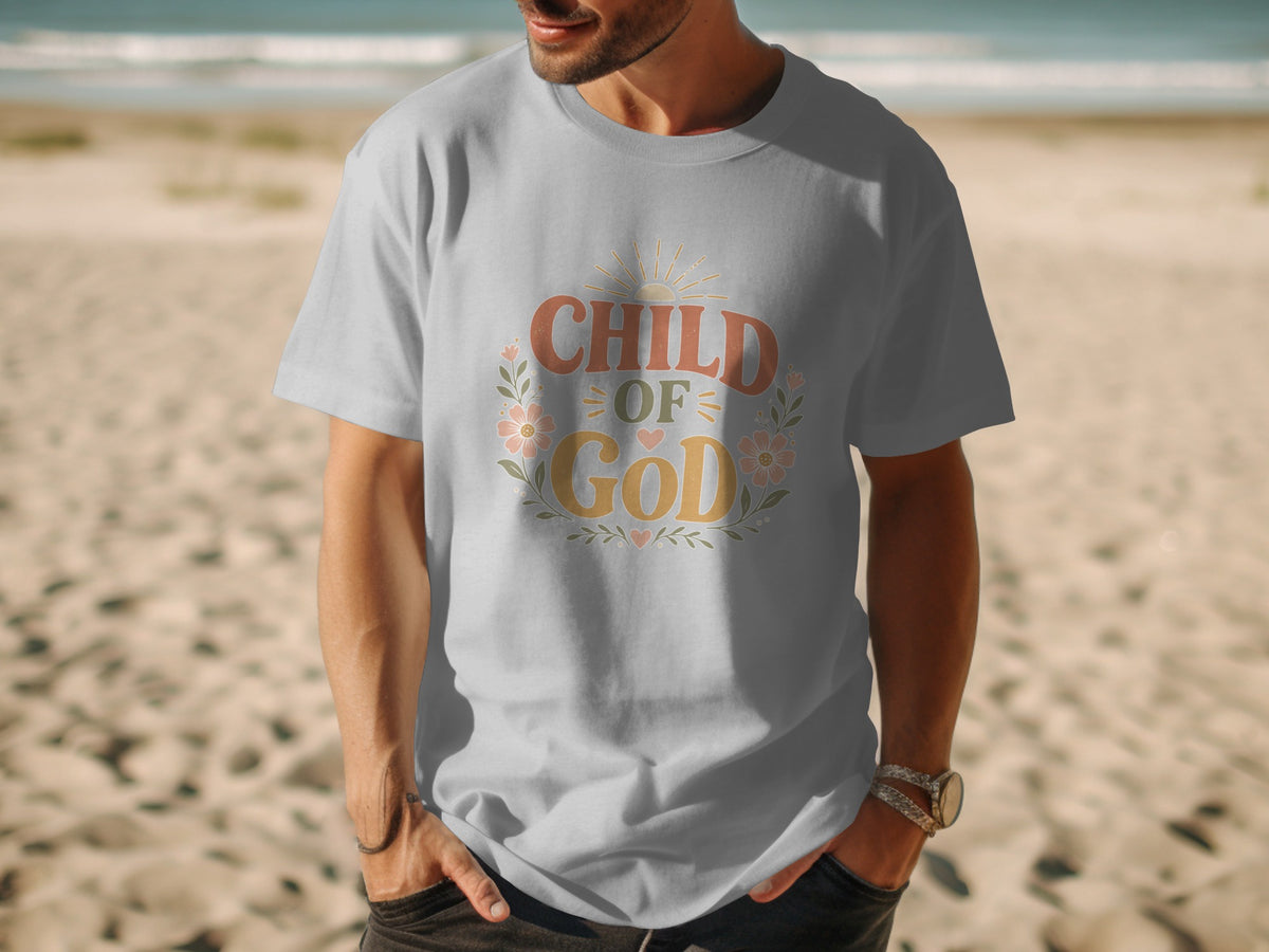 Child Of God Boho Floral T-Shirt