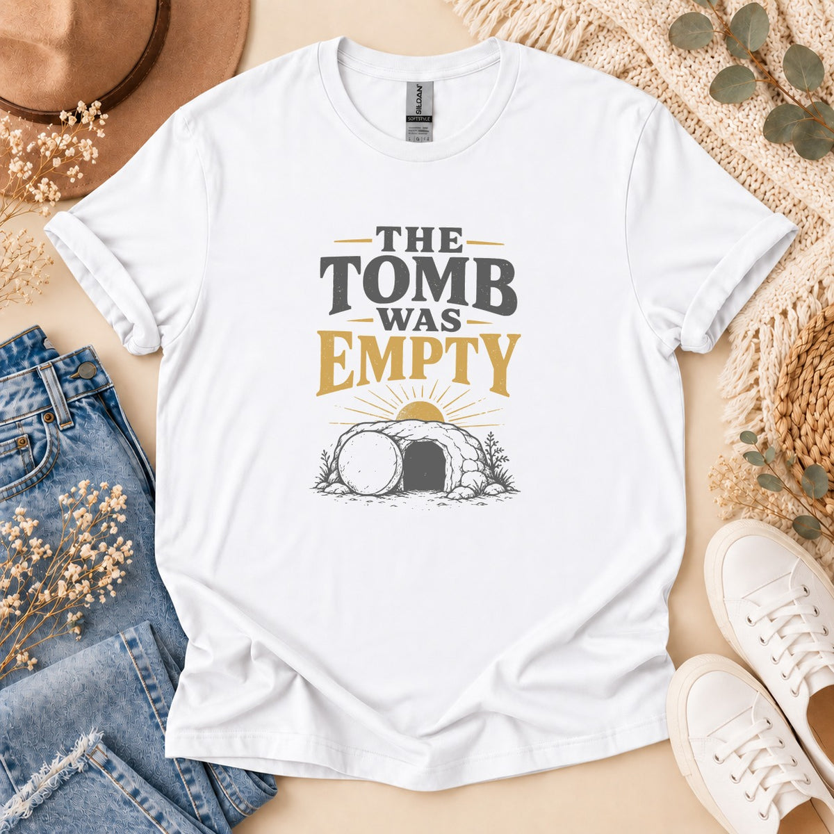 The Tomb Was Empty Vintage T-Shirt