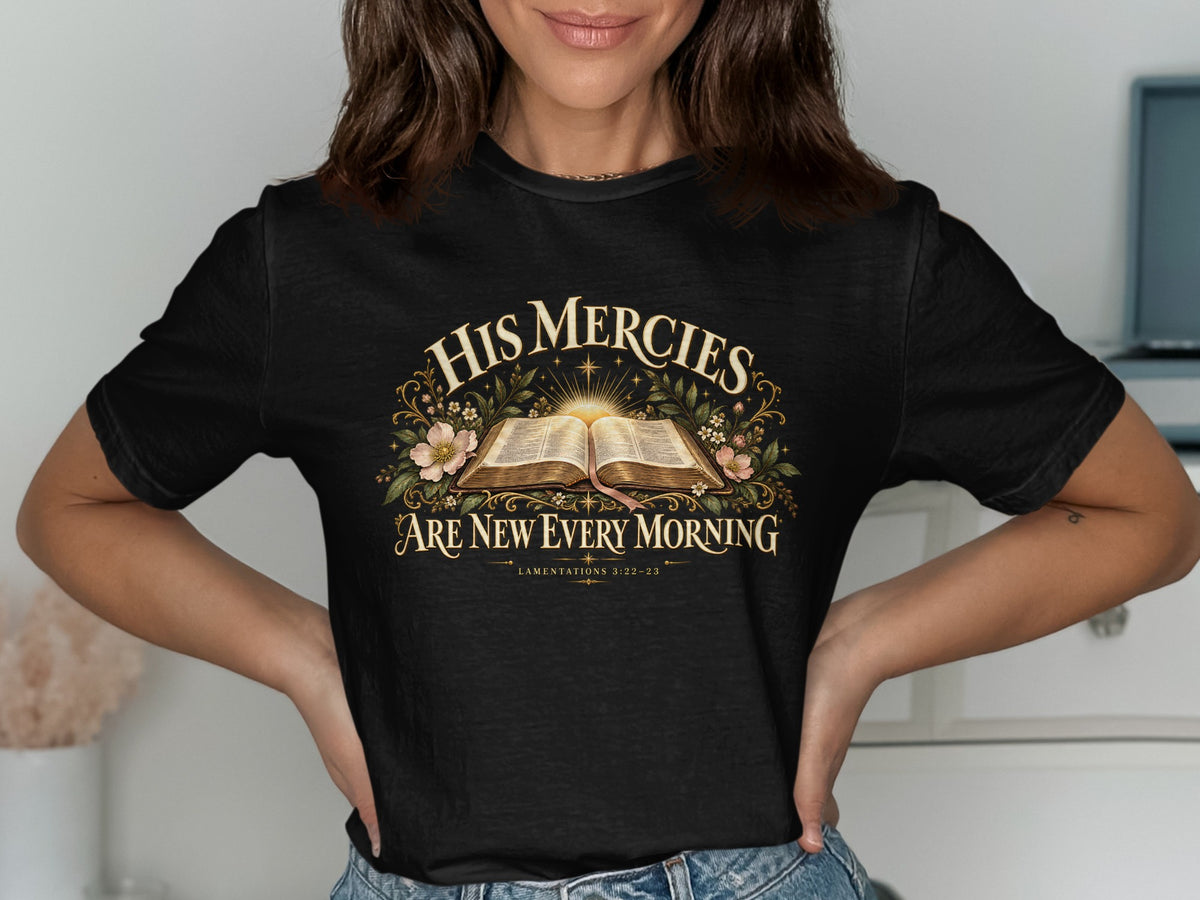 His Mercies Are New Vintage T-Shirt