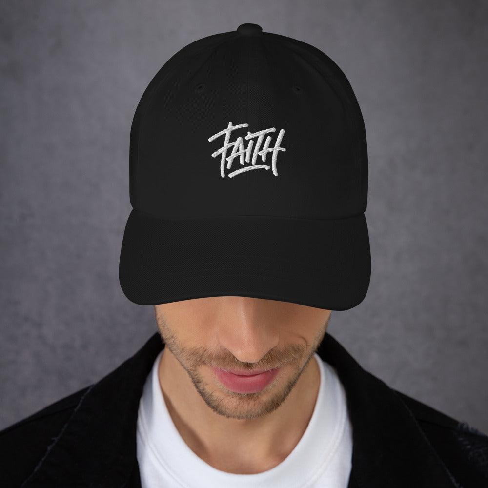 Faith Christian cap back view — religious apparel gift | The Faith World