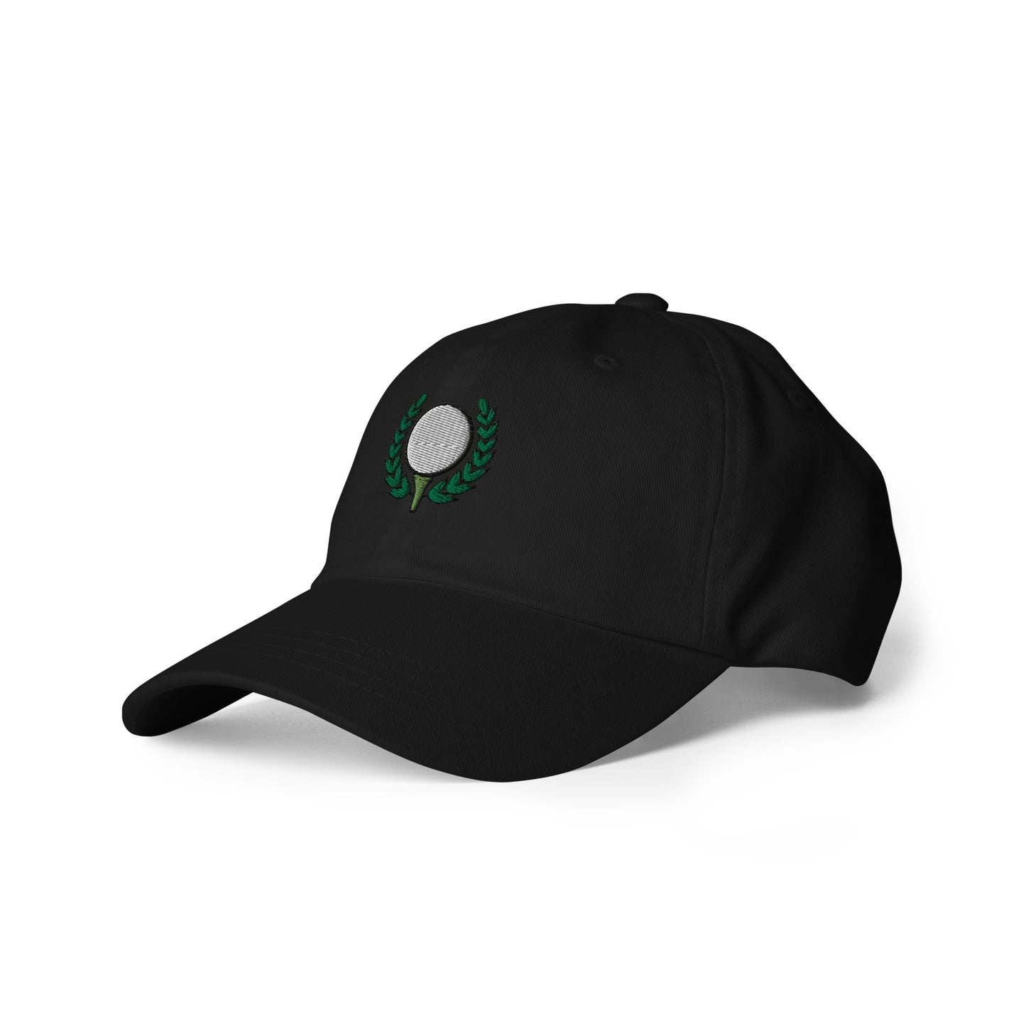 Golf Ball Laurel Wreath Embroidered hat