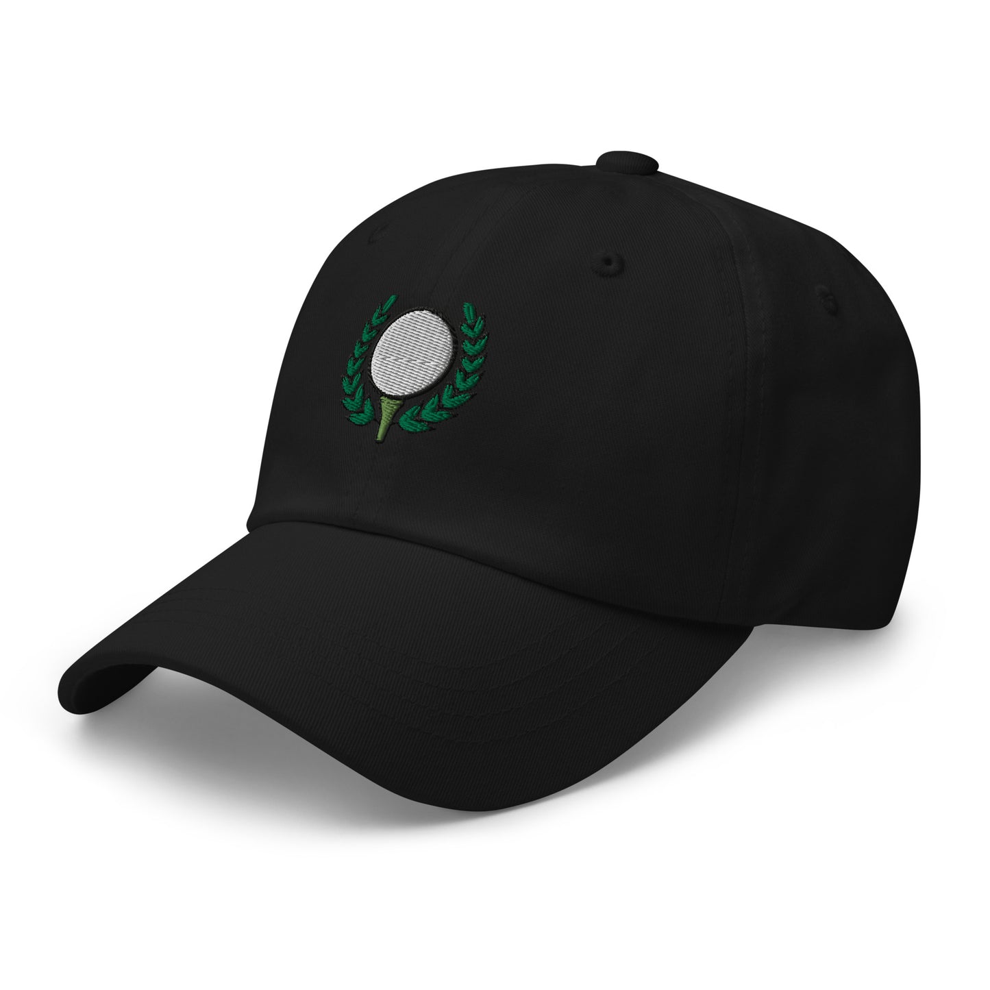 Golf Ball Laurel Wreath Embroidered hat