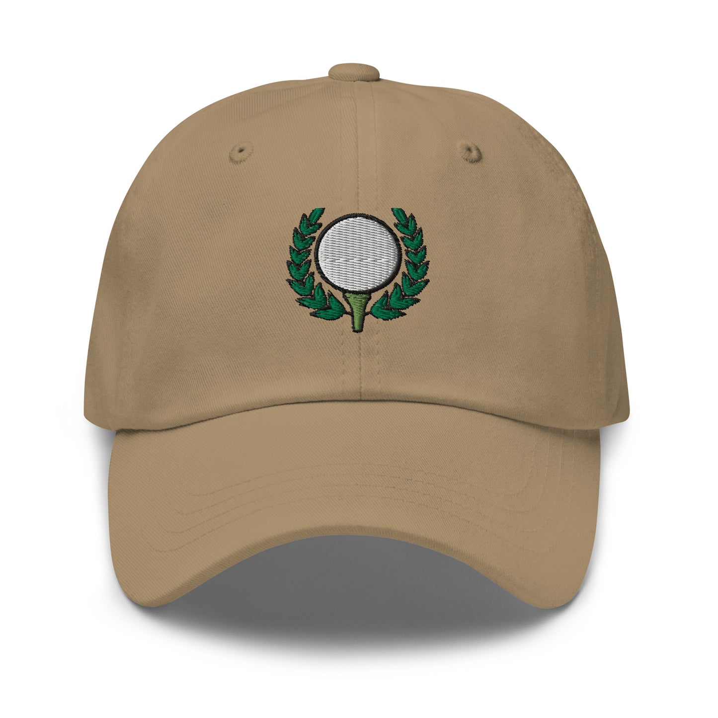 Golf Ball Laurel Wreath Embroidered hat