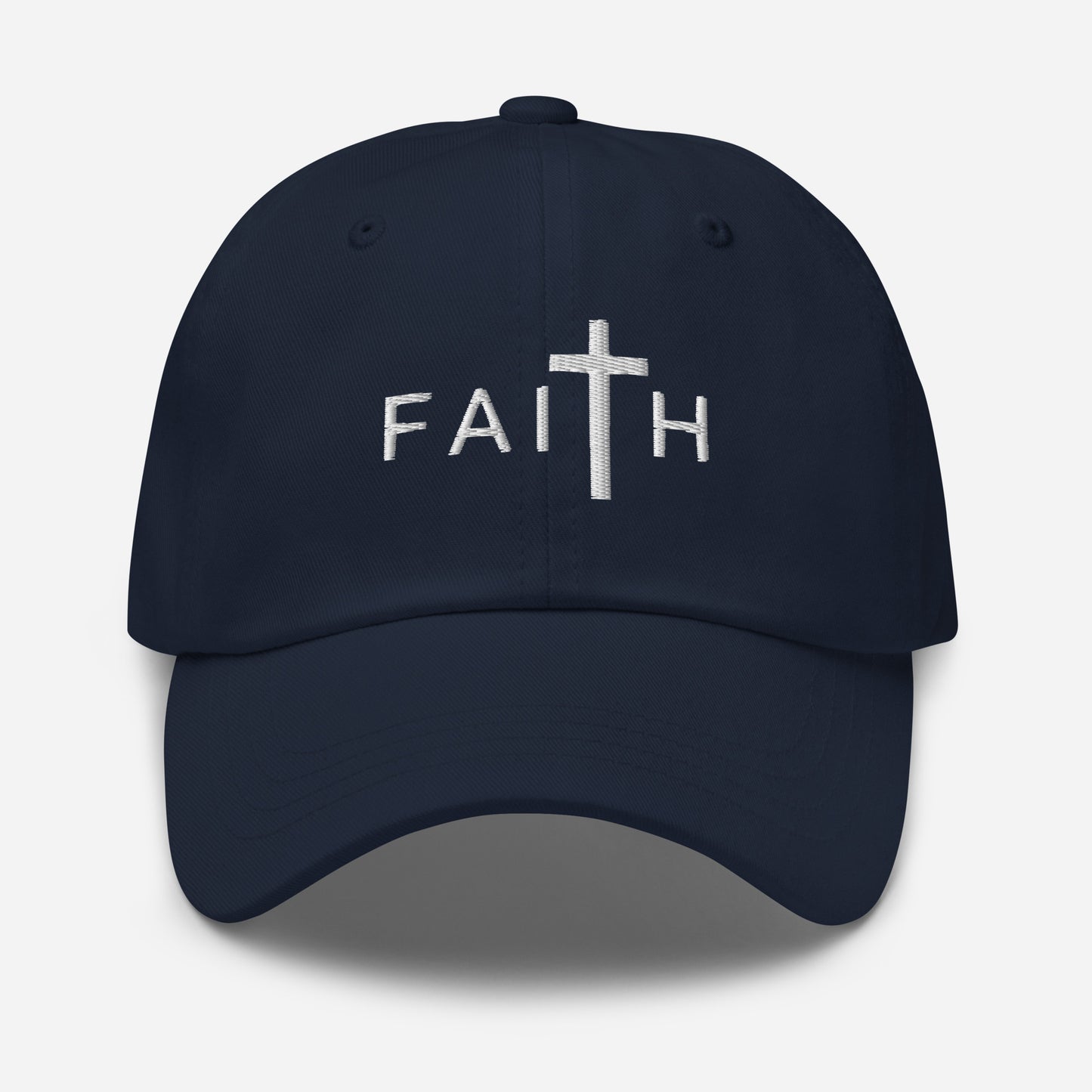 FAITH brush letter Christian cap spruce — faith apparel gift | The Faith World