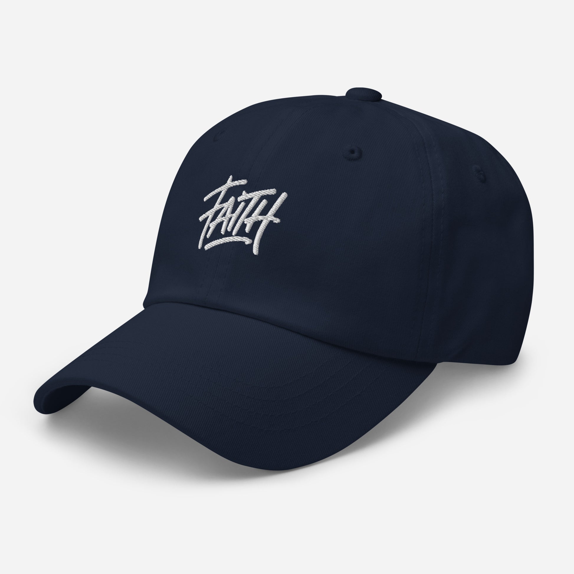 Faith embroidered hat cranberry — Christian apparel for women | The Faith World