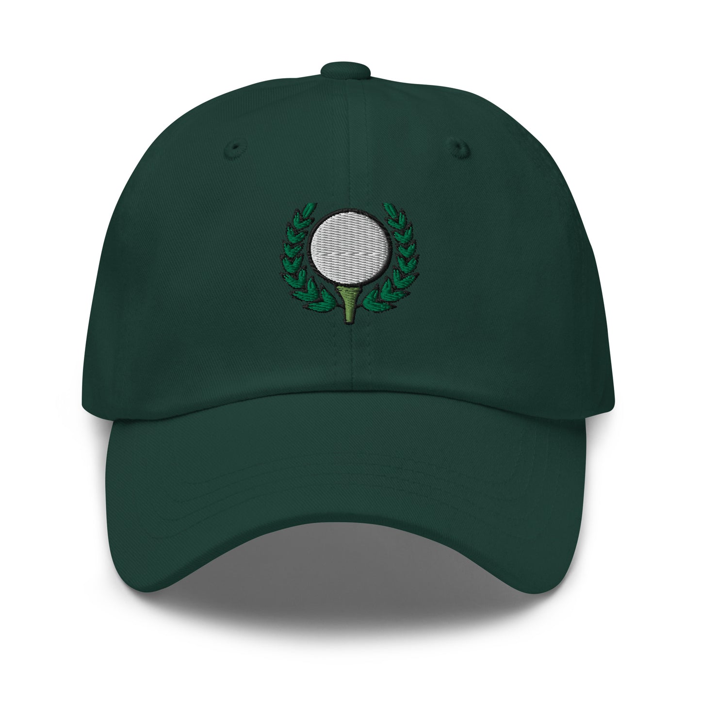 Golf Ball Laurel Wreath Embroidered hat