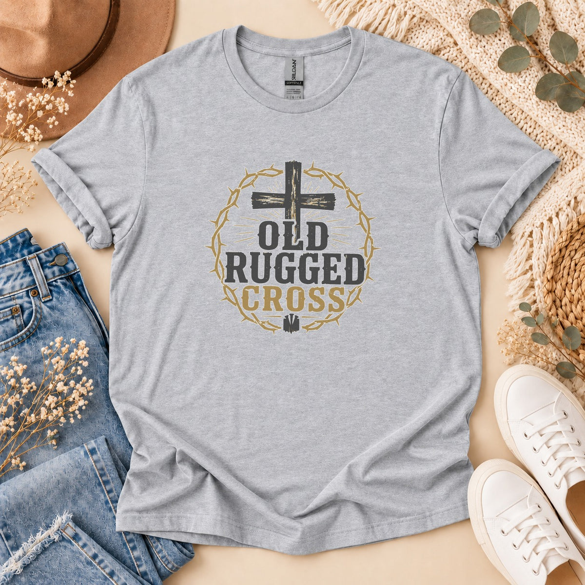 Old Rugged Cross Vintage T-Shirt