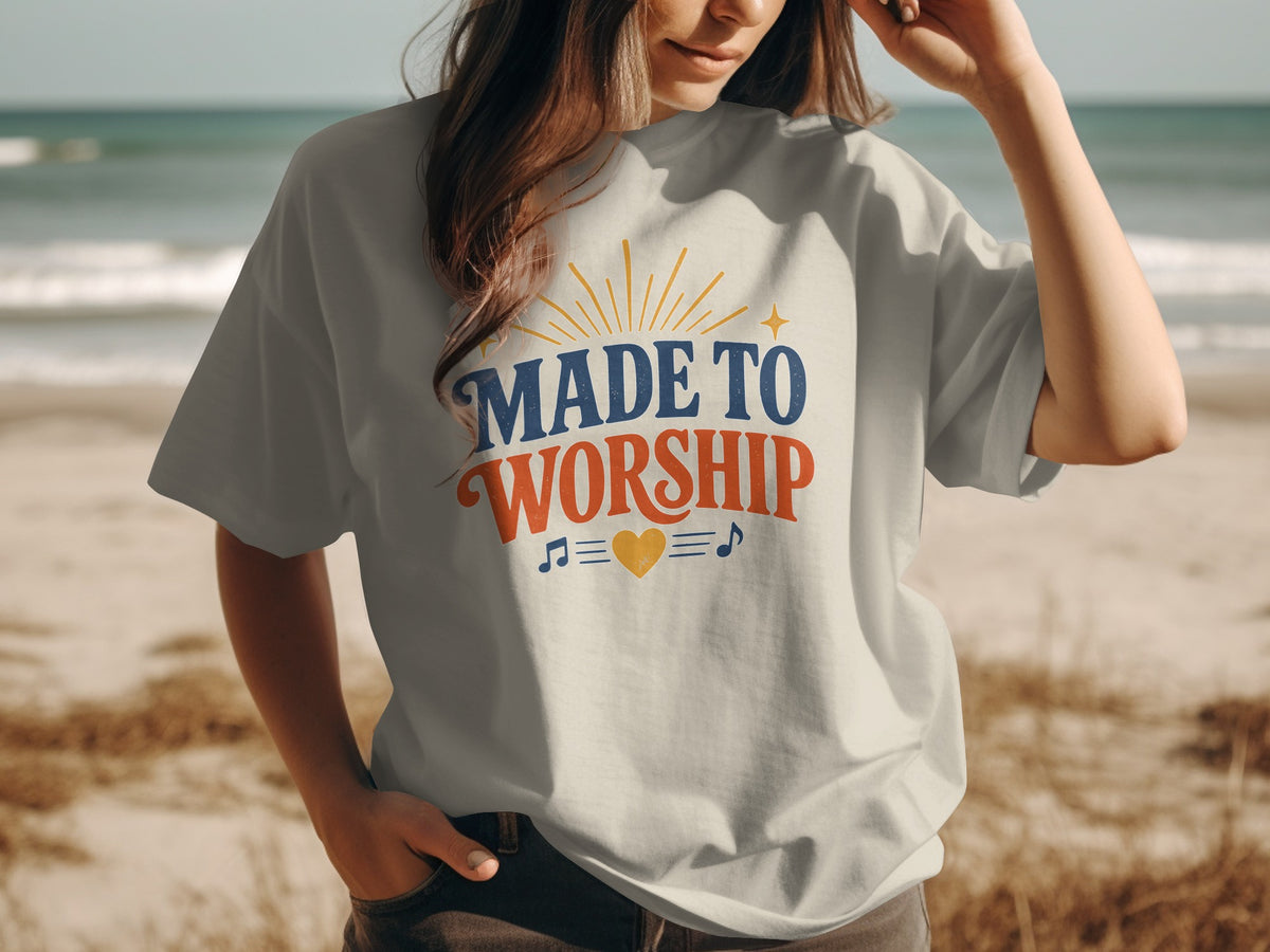 Made To Worship Retro Graphic T-Shirt