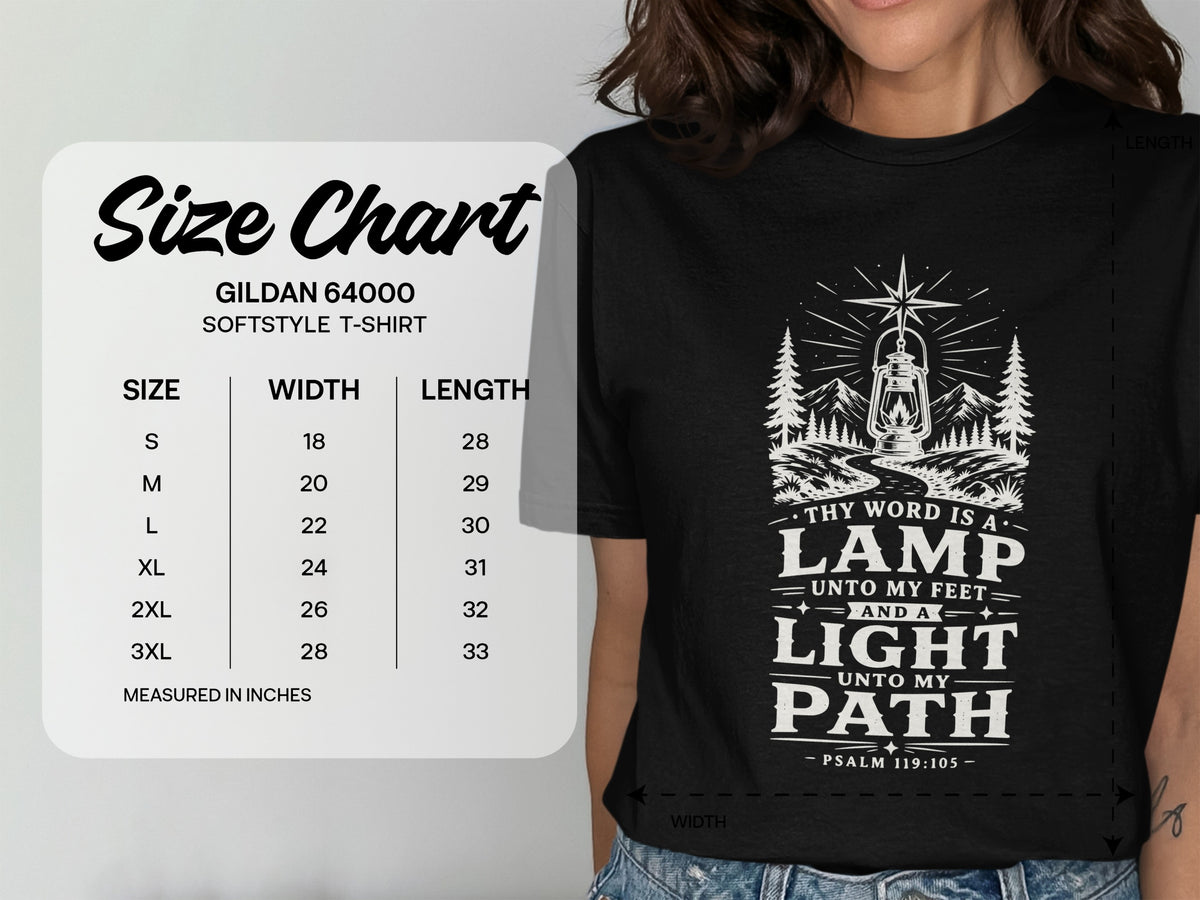 Lamp Unto My Feet Vintage Faith T-Shirt