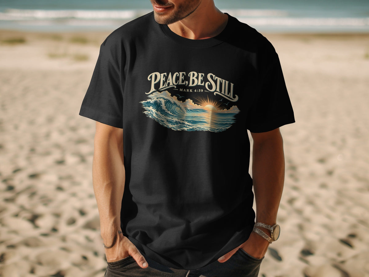 Peace Be Still Vintage Wave T-Shirt