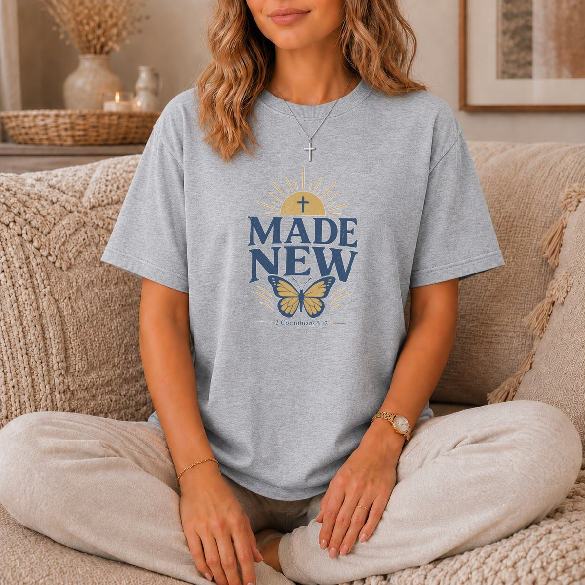Made New Butterfly Faith T-Shirt
