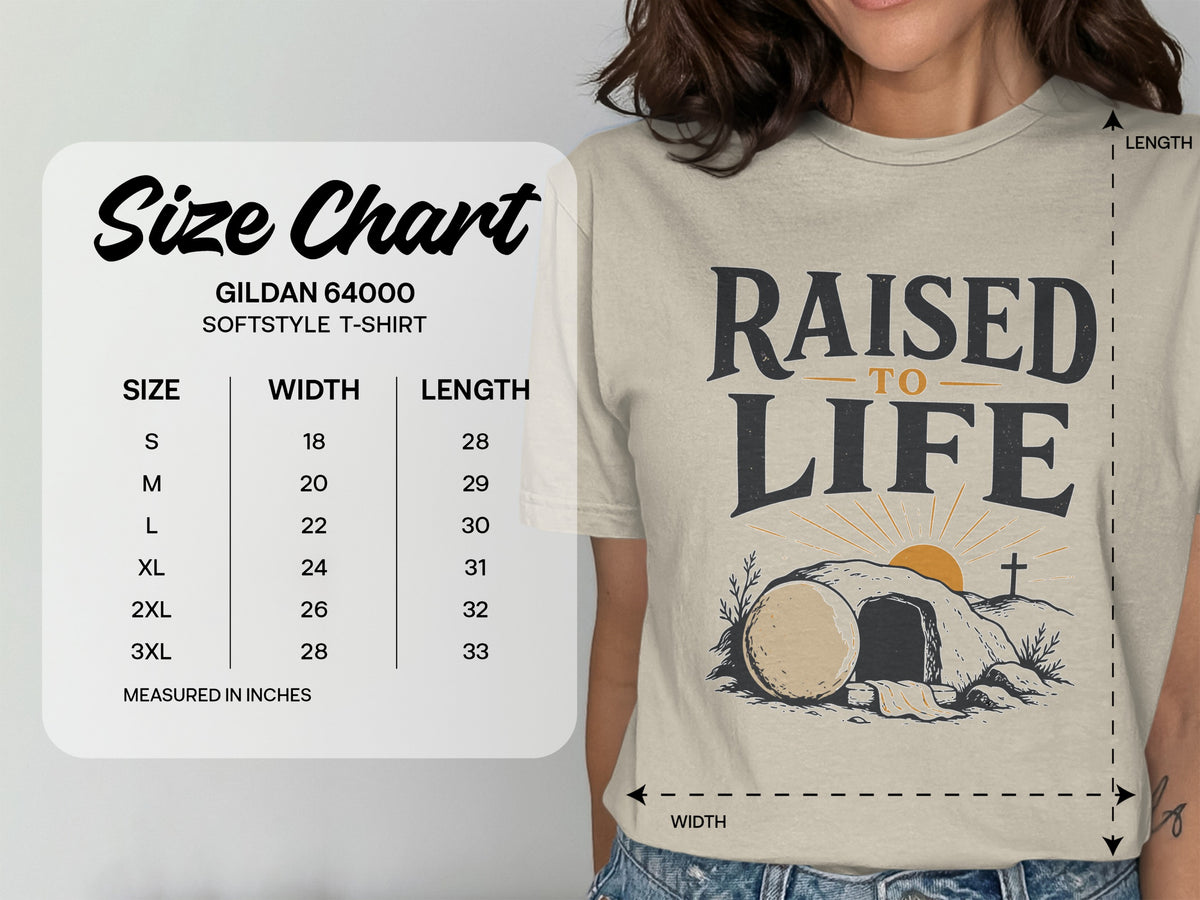 Raised To Life Empty Tomb Graphic T-Shirt