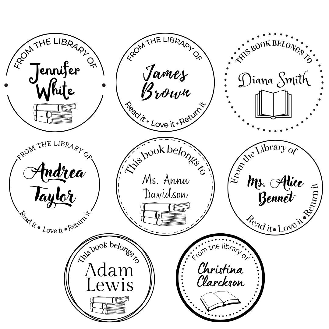 This Book Belongs to Stamp, Book Stamp, Library Stamp, Personalized Book  Stamp, Teacher Stamp, Librarians Stamp 